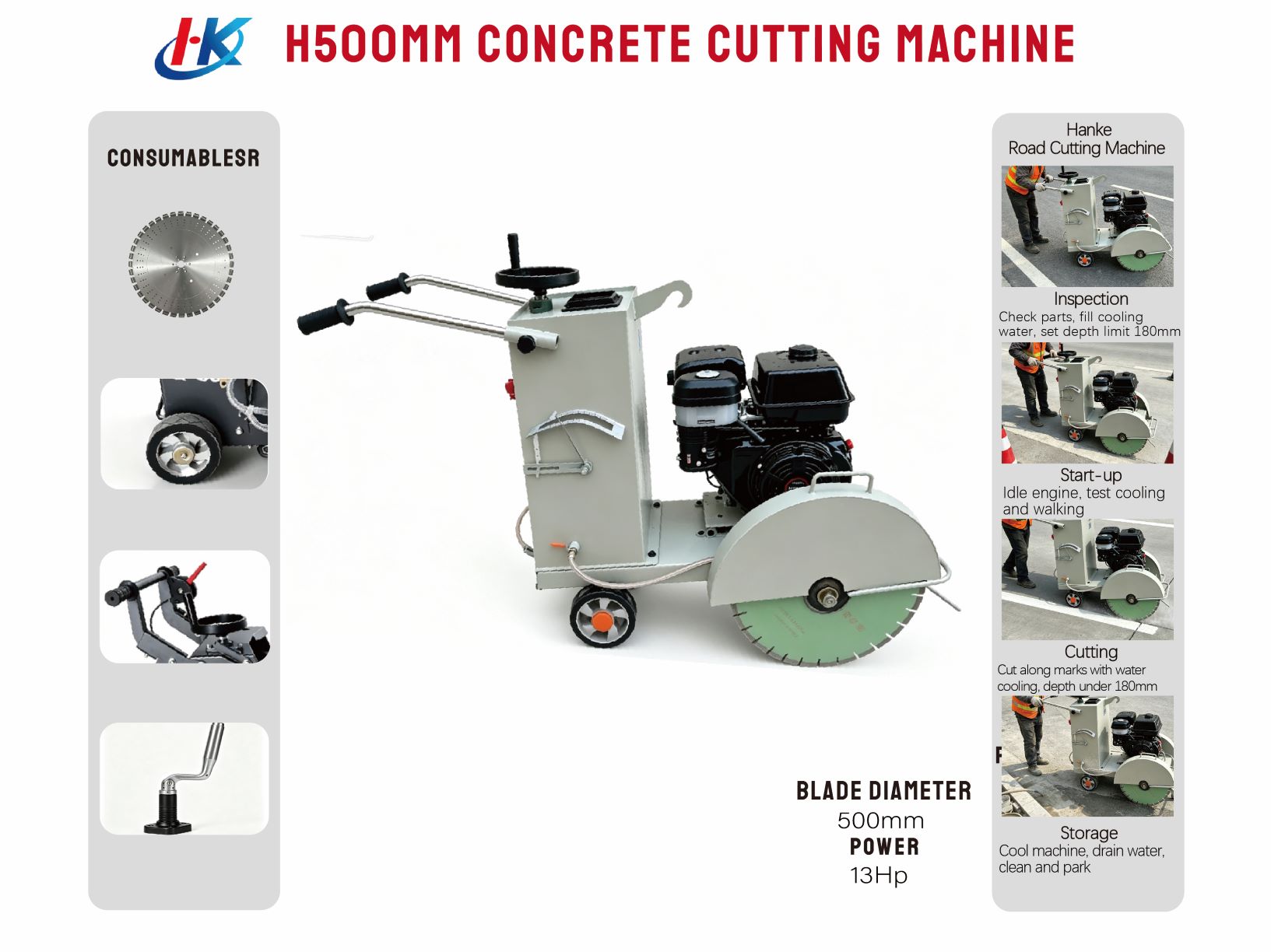 Concrete Road Cutter 14
